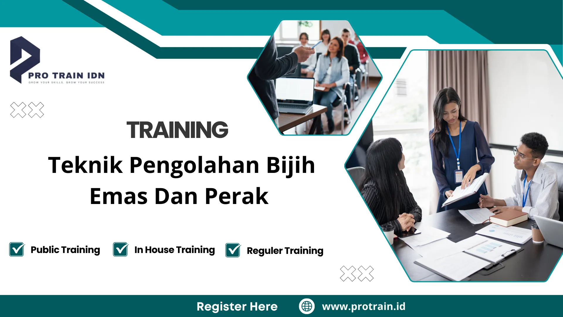 Pelatihan proses ekstraksi emas dan perak