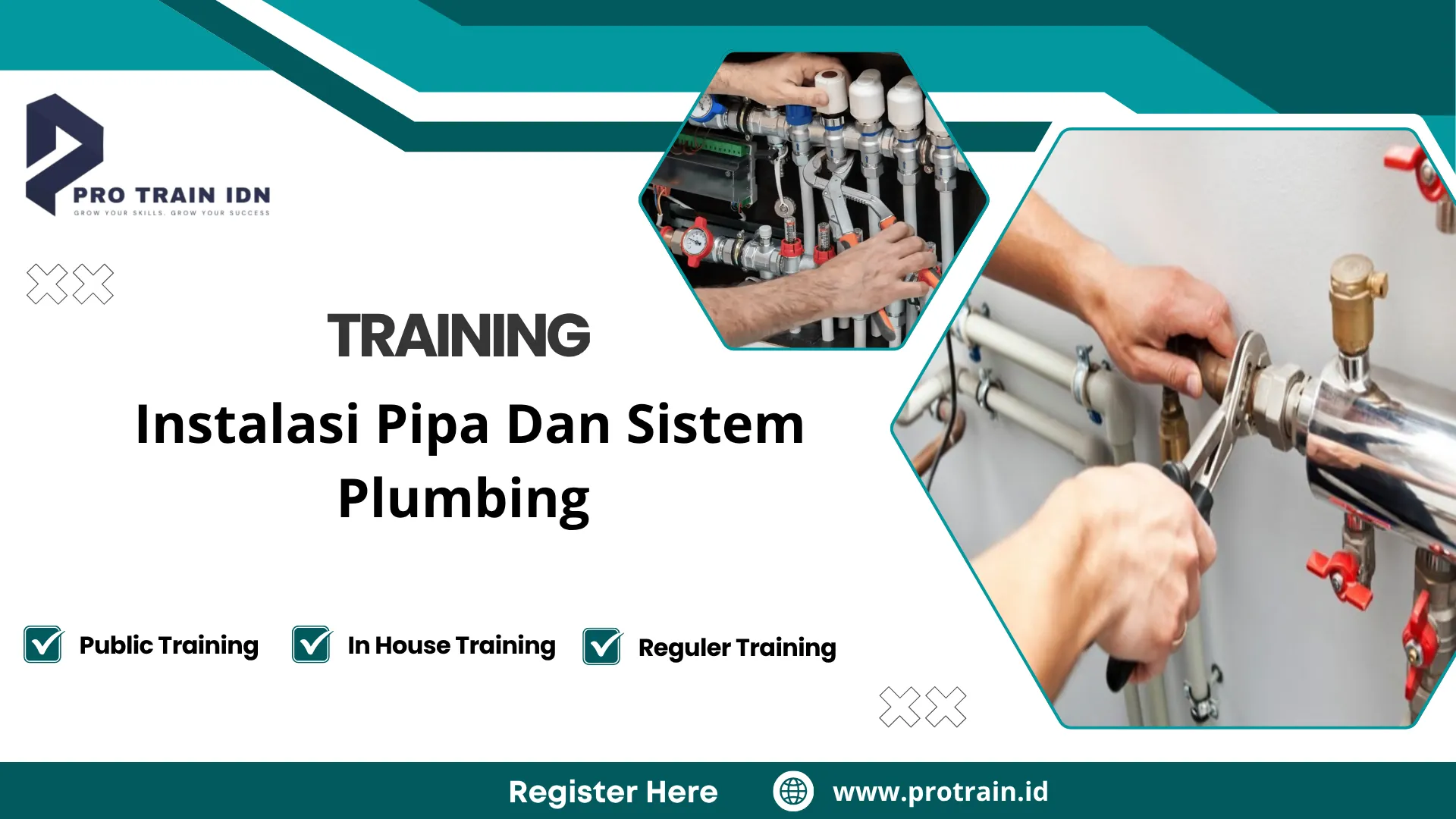 Pelatihan sistem plumbing gedung