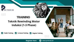 Pelatihan perbaikan motor listrik 3 phase