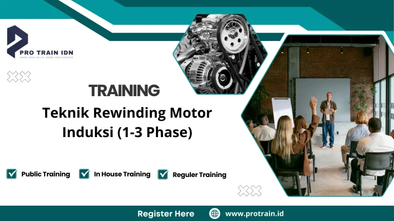 Pelatihan perbaikan motor listrik 3 phase