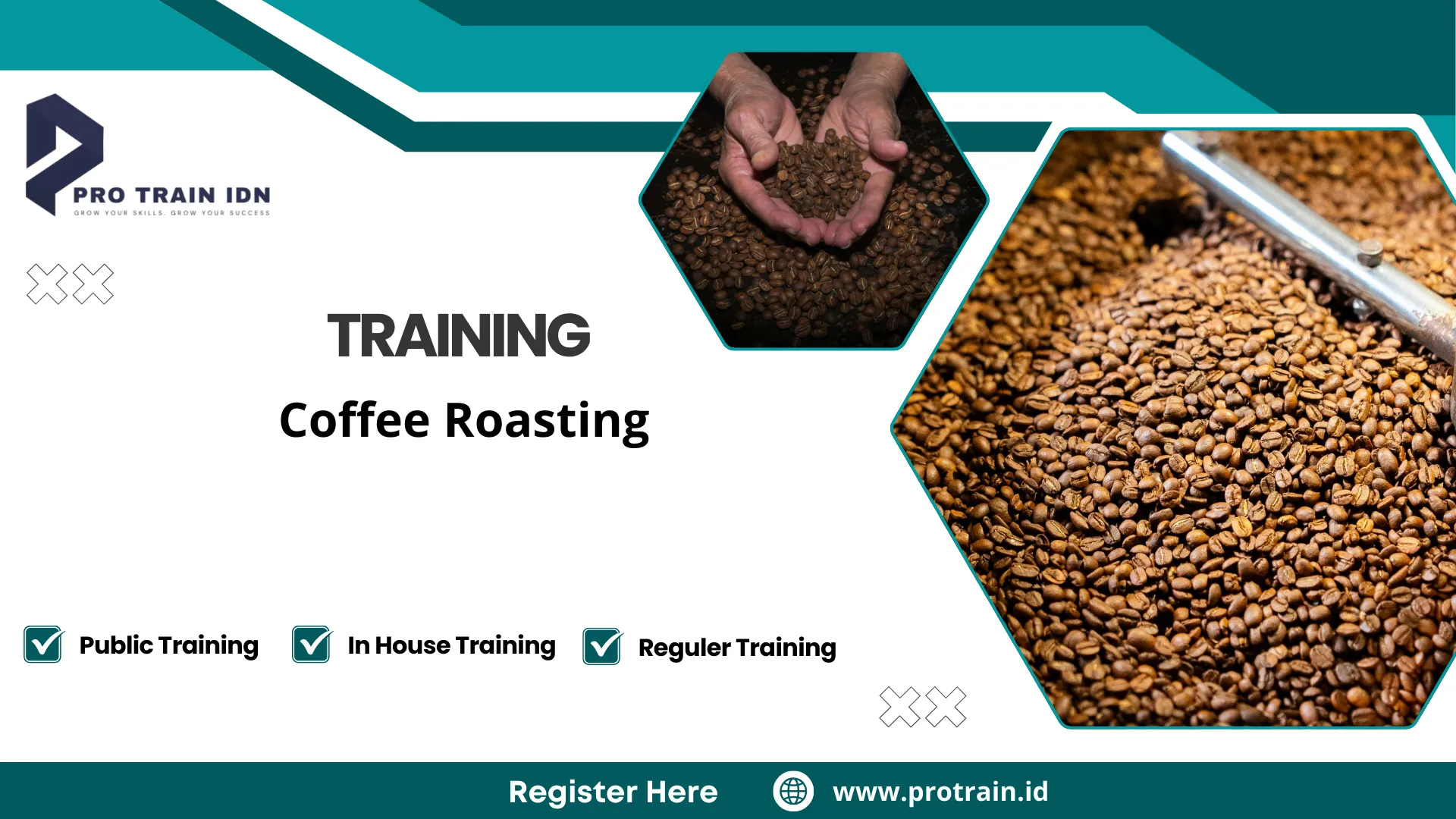 Pelatihan roasting kopi profesional
