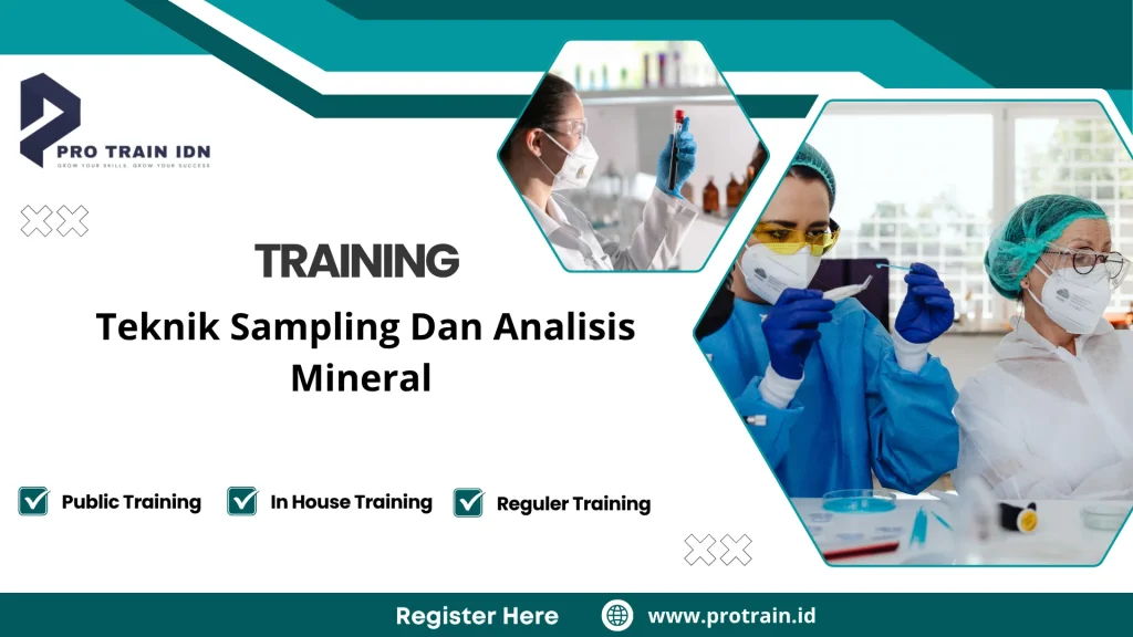 Pelatihan pengujian laboratorium mineral