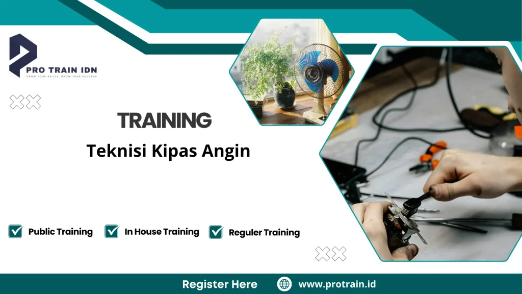 Pelatihan servis kipas angin listrik