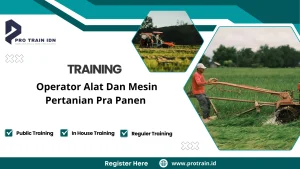 Pelatihan operator alat pertanian modern