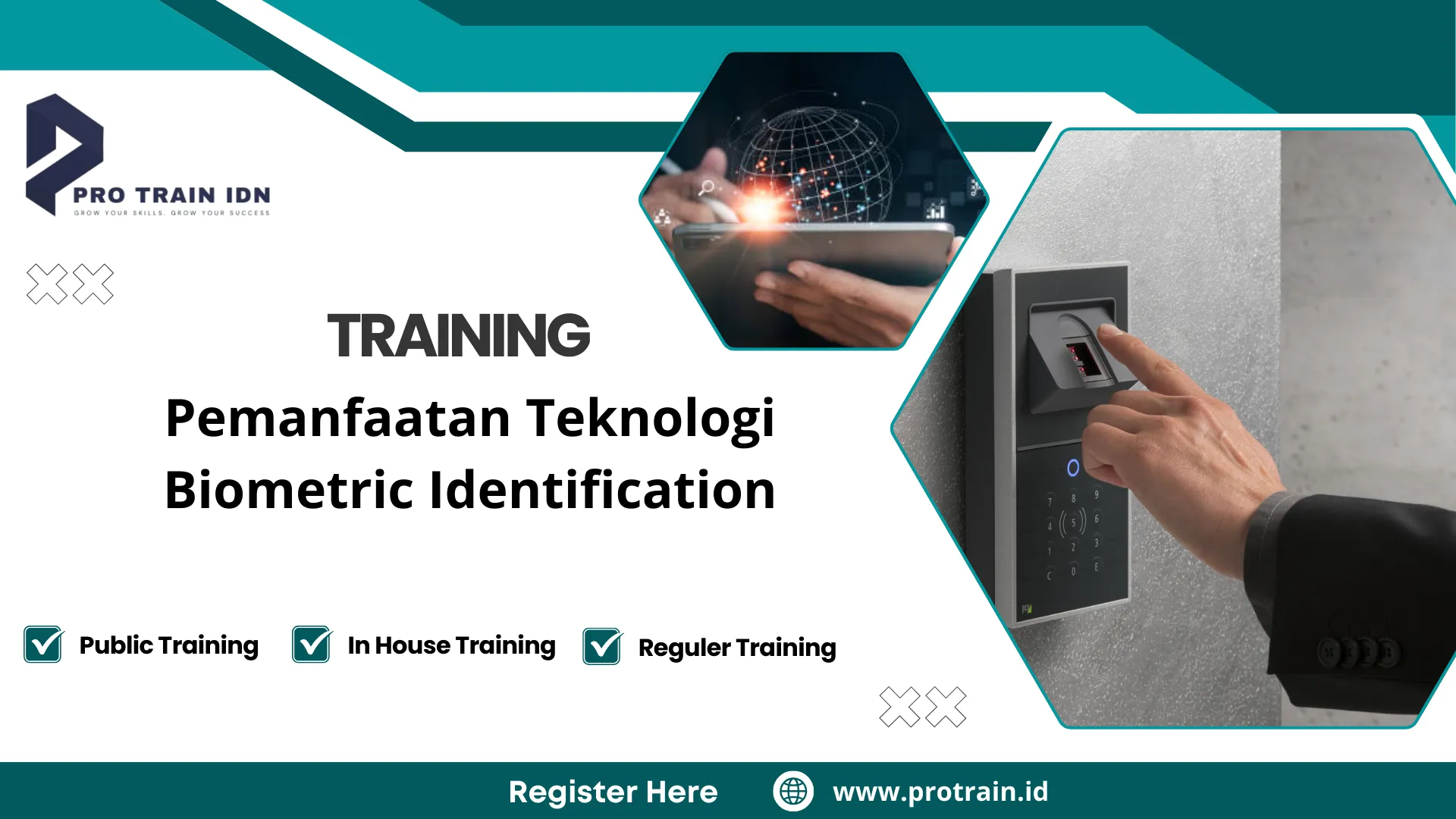 Pelatihan biometric security technology