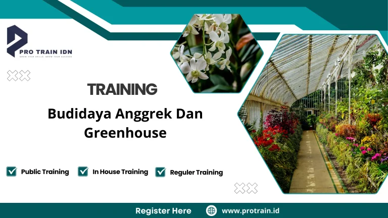 Pelatihan pengelolaan greenhouse hortikultura