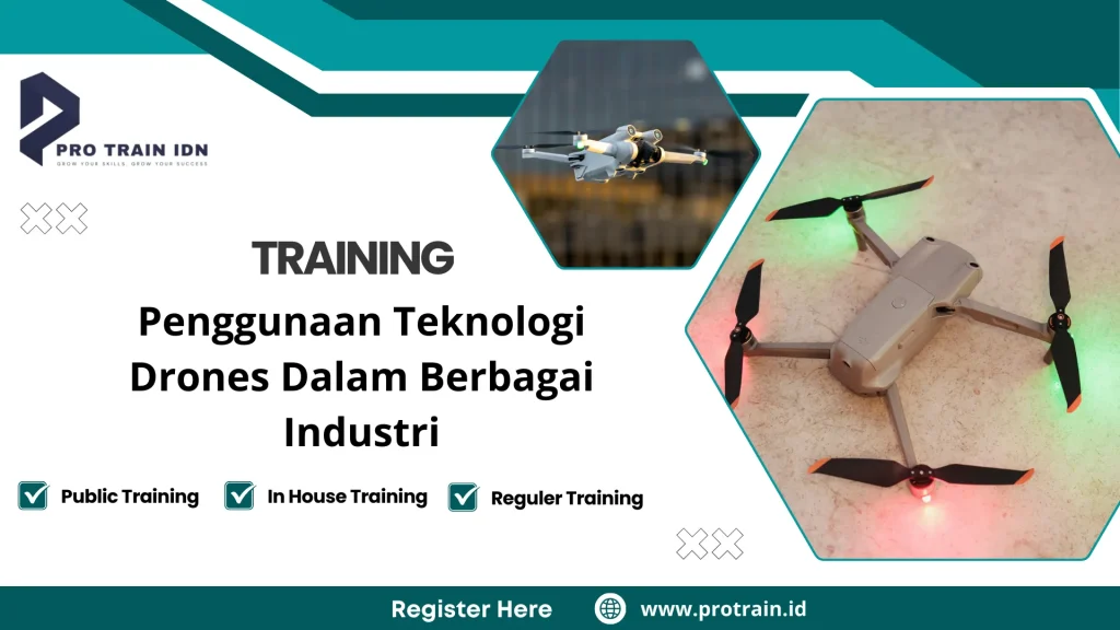 Pelatihan drone untuk survei dan pemetaan