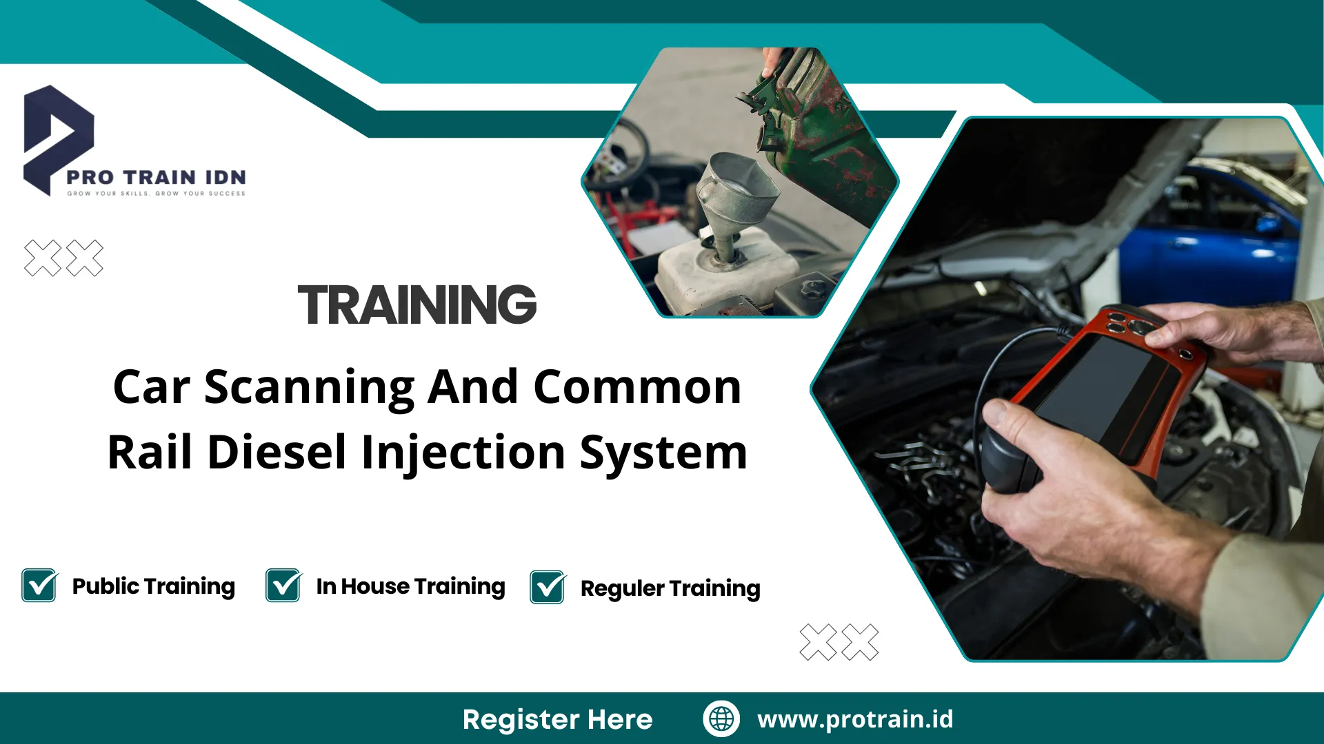 Pelatihan sistem injeksi diesel common rail