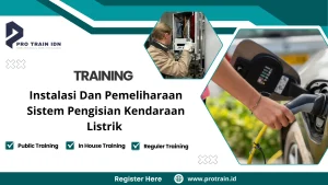 Pelatihan teknologi pengisian kendaraan listrik