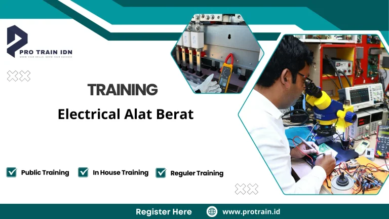 Pelatihan maintenance electrical heavy equipment