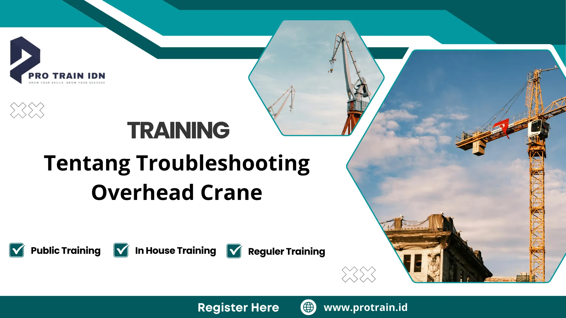 Pelatihan operator derek atas