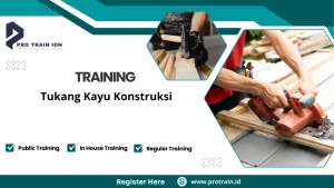 Pelatihan teknik pekerjaan kayu bangunan