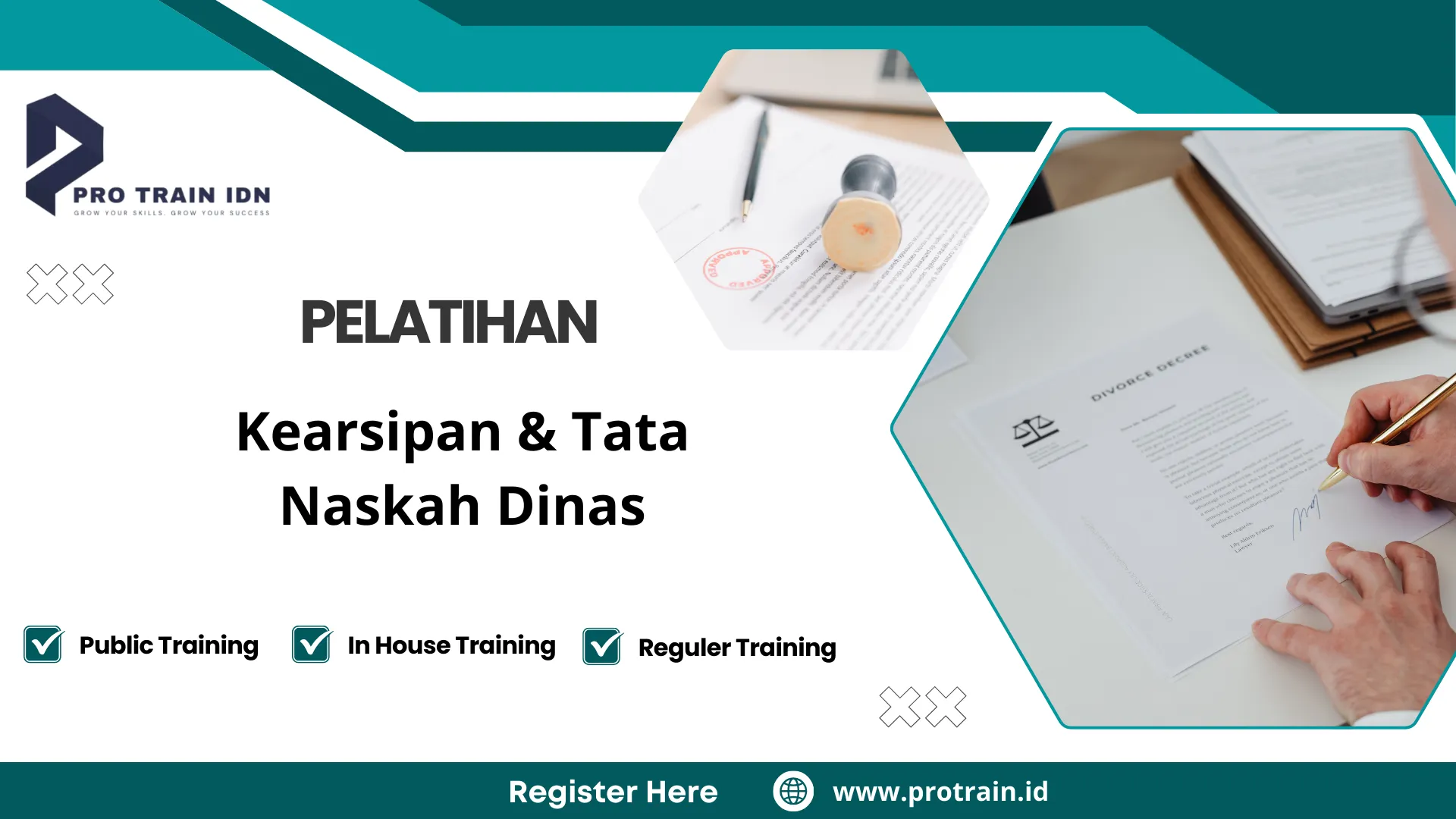 Pelatihan tata naskah dinas pemerintah