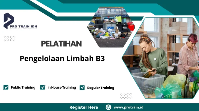 Pelatihan pengelolaan limbah b3 industri
