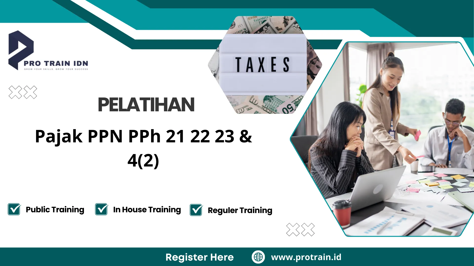 Pelatihan pajak PPh 21 22 23 4(2)