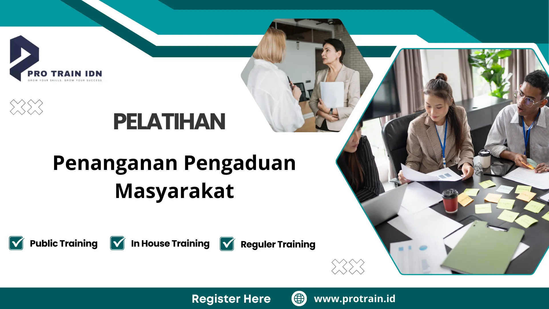 Pelatihan manajemen keluhan layanan publik