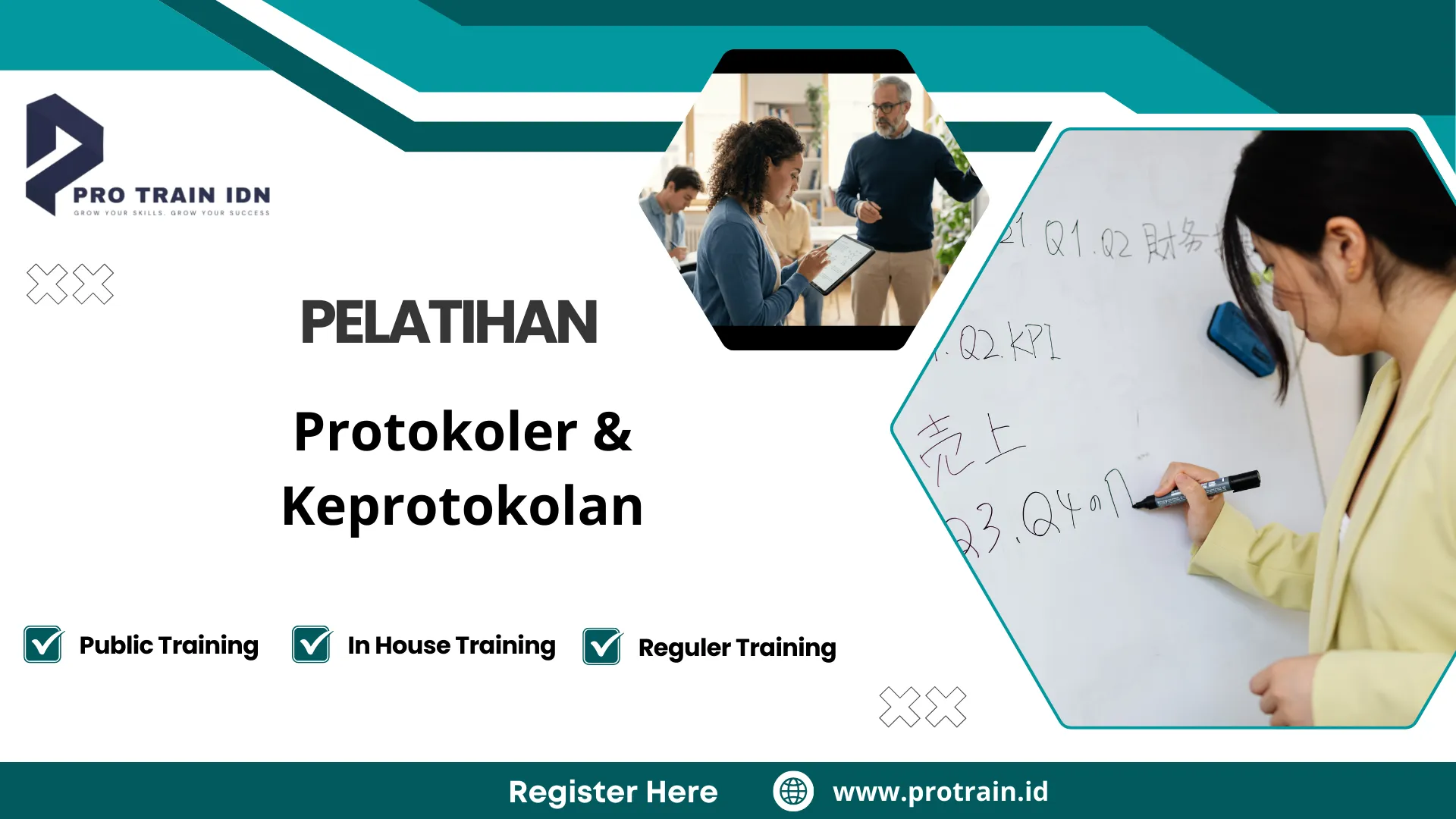 Pelatihan protokoler instansi pemerintah