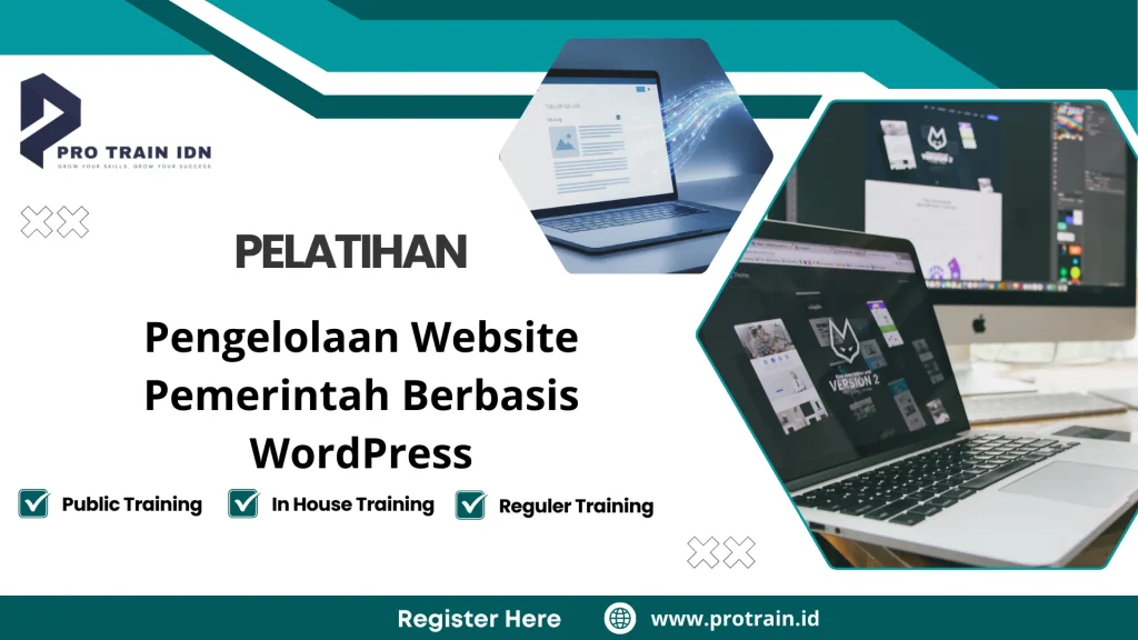 Pelatihan pengelolaan website instansi