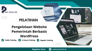 Pelatihan pengelolaan website instansi