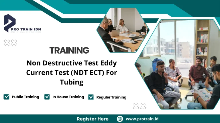 Pelatihan metode uji non destruktif ECT