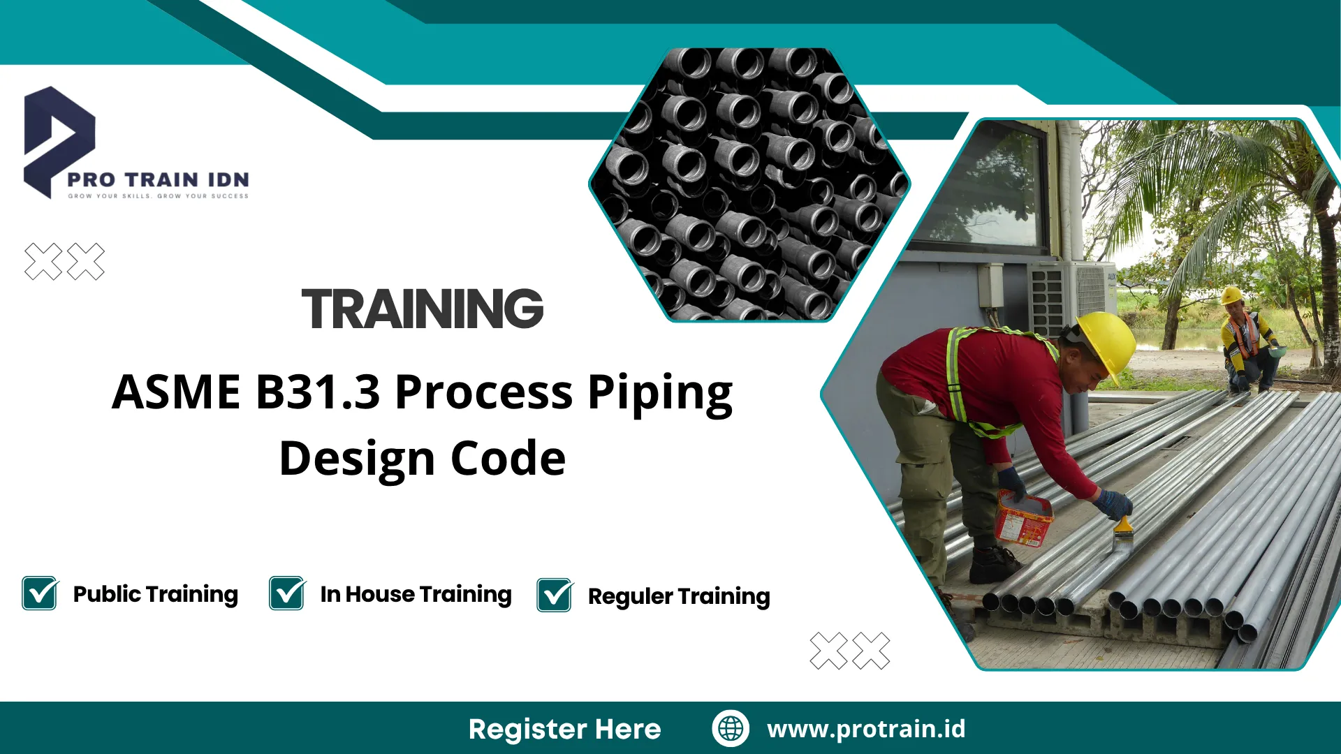 Pelatihan ASME B31.3 piping design