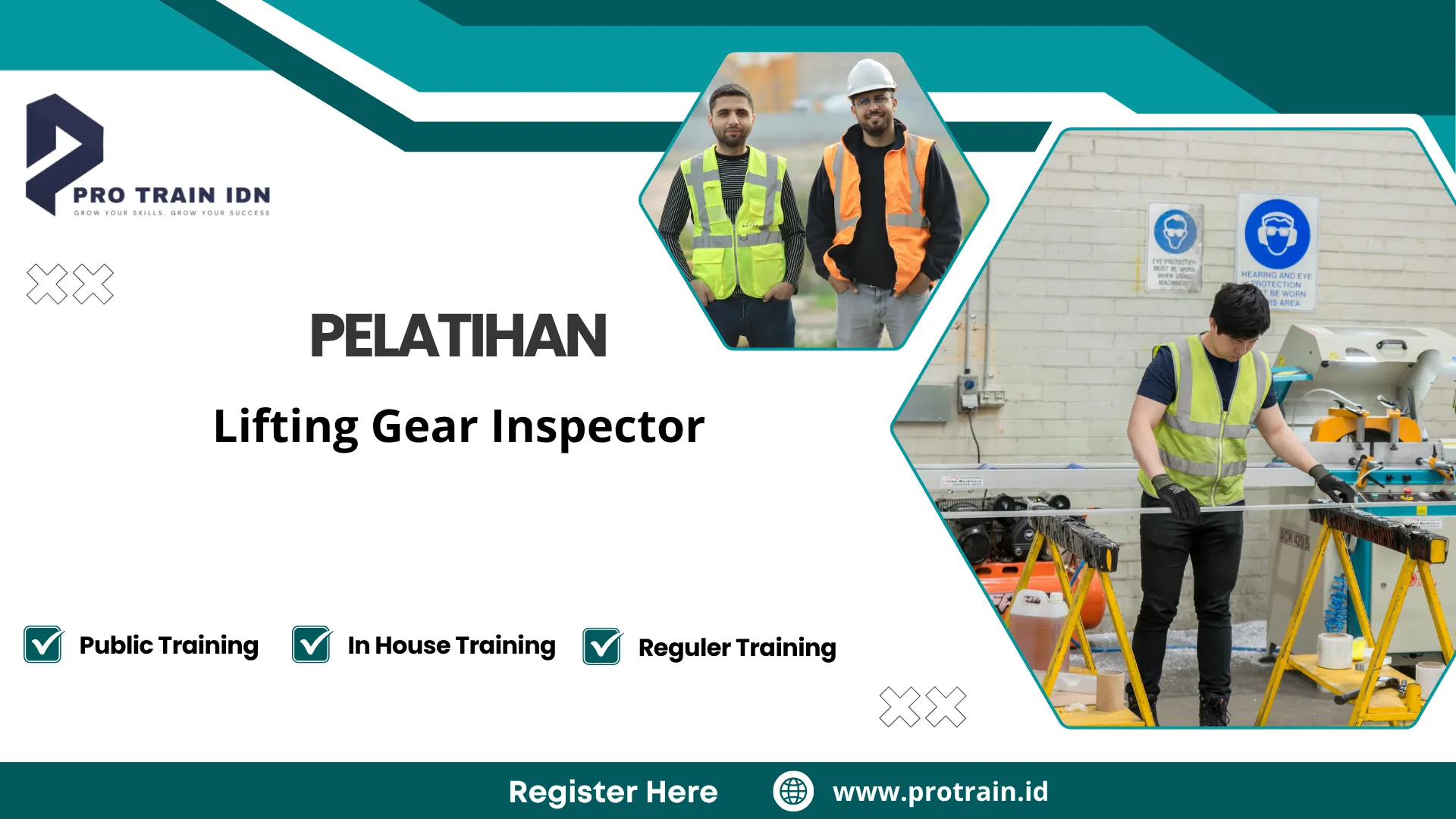 Pelatihan keselamatan kerja crane