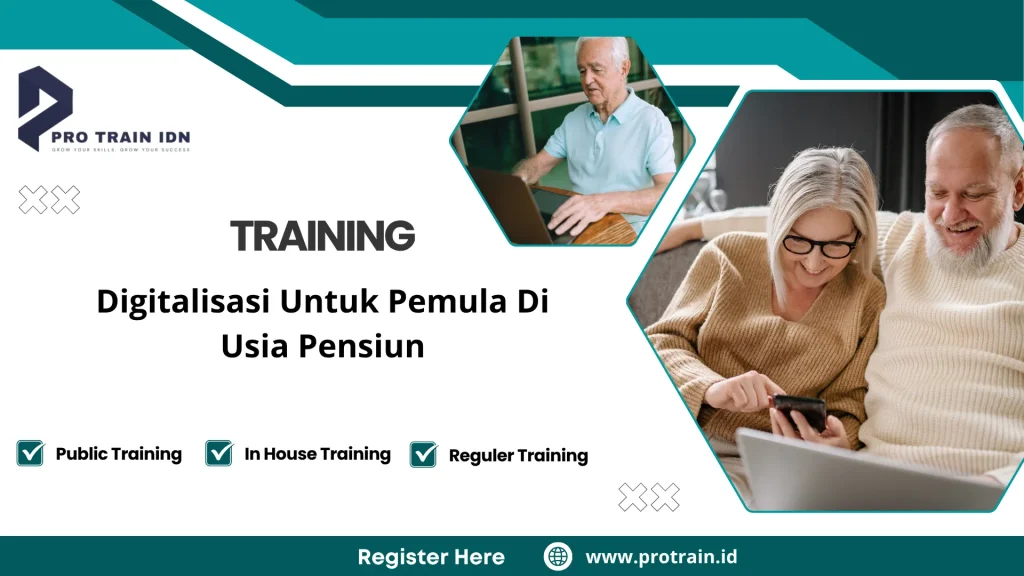 Pelatihan digitalisasi untuk pensiun