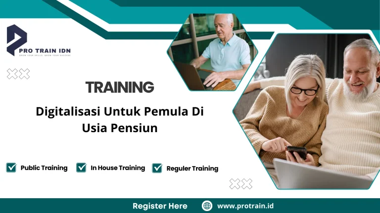 Pelatihan digitalisasi untuk pensiun