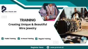 Pelatihan kerajinan wire jewelry unik