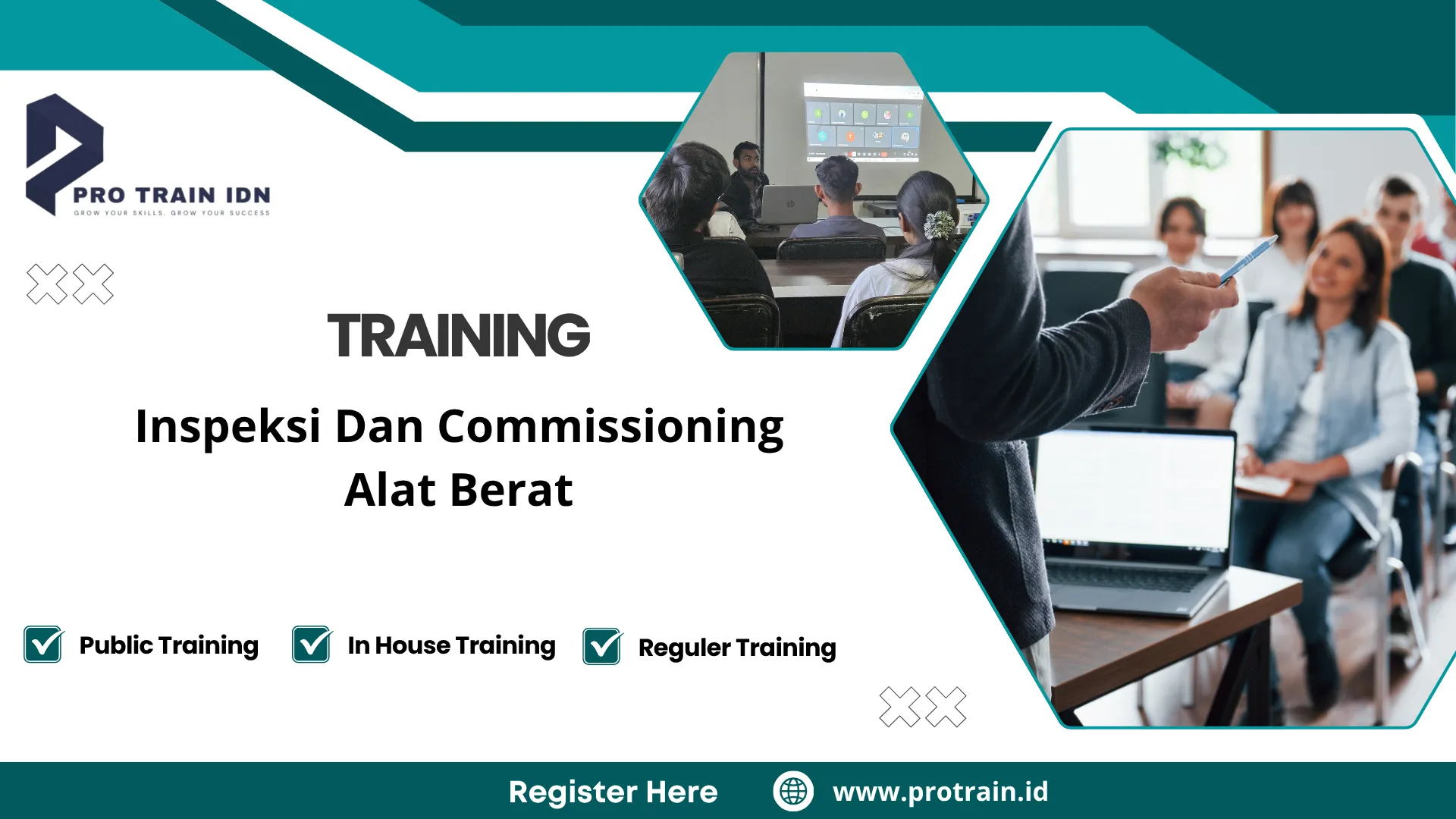 Pelatihan inspeksi alat berat