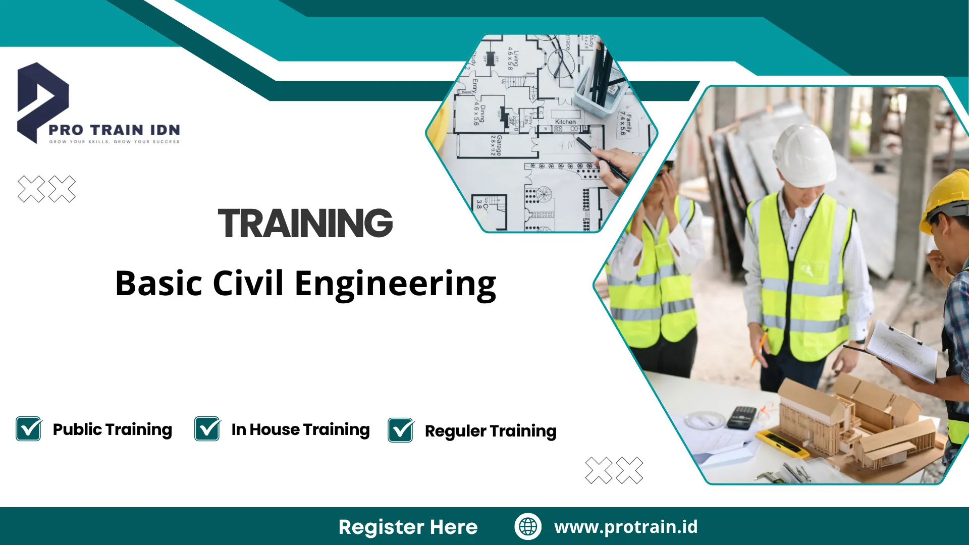 Pelatihan ilmu konstruksi bangunan