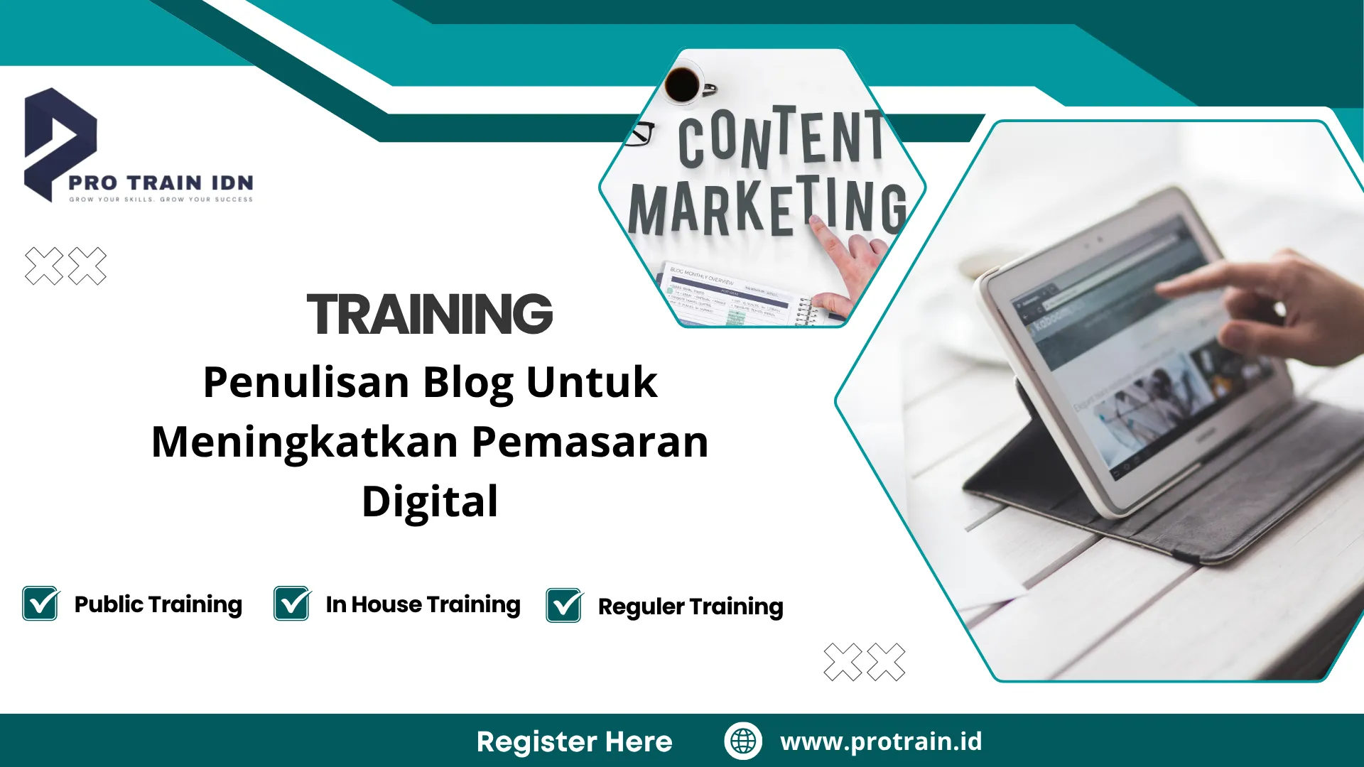 Pelatihan penulisan artikel SEO