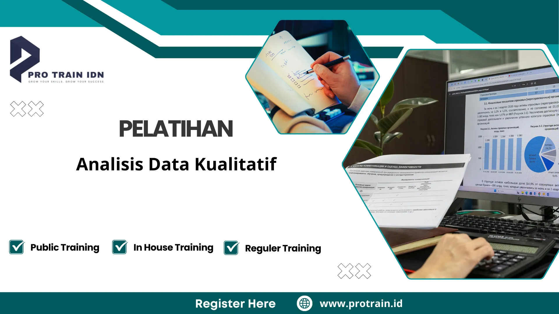 Pelatihan interpretasi data penelitian