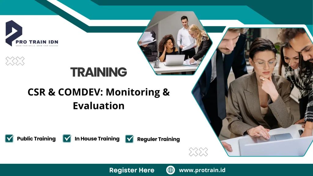 Pelatihan evaluasi program pemberdayaan masyarakat