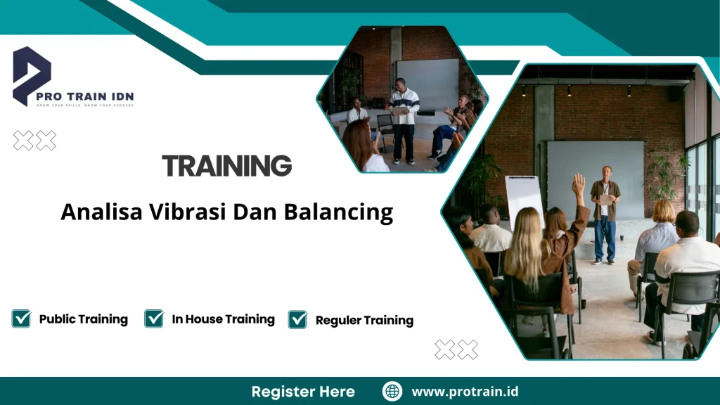 Pelatihan balancing rotor industri
