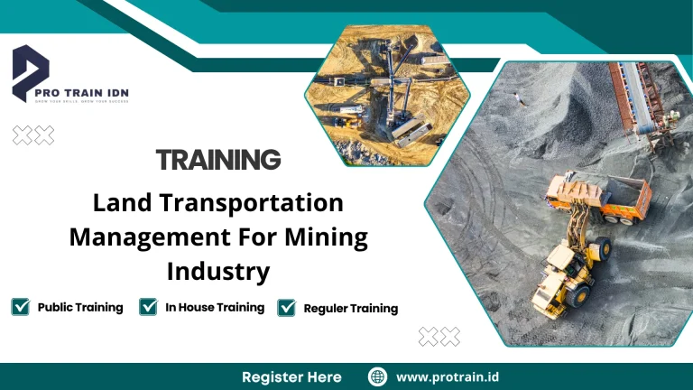 Pelatihan manajemen transportasi tambang