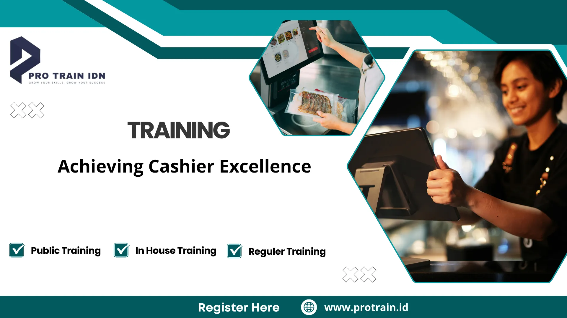 Pelatihan manajemen transaksi kasir