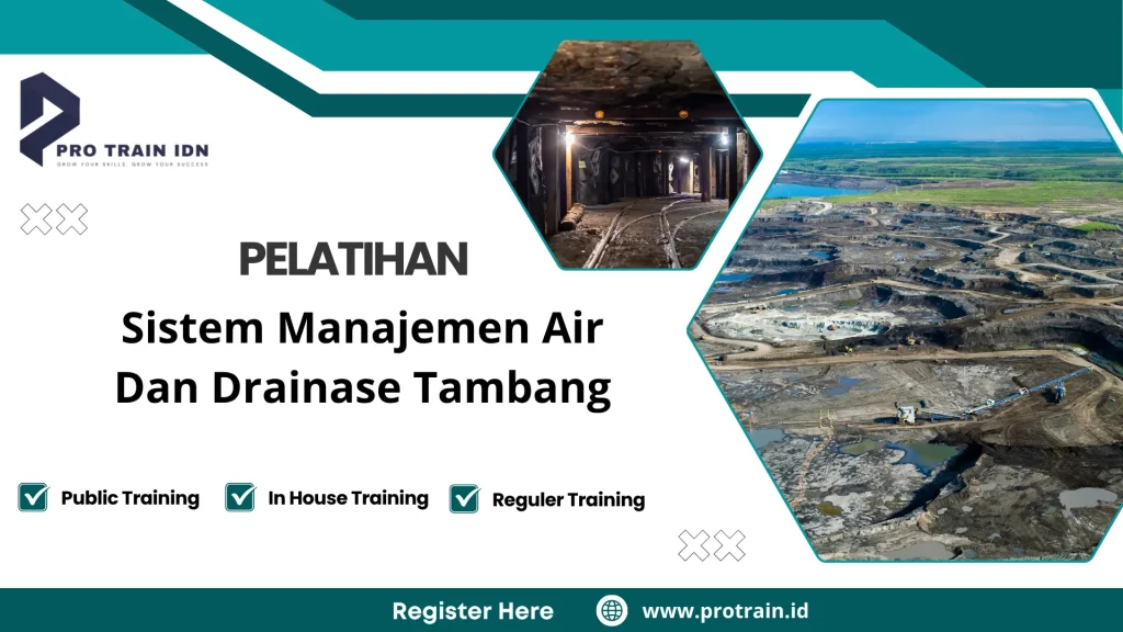 Pelatihan mine drainage system