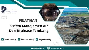 Pelatihan mine drainage system