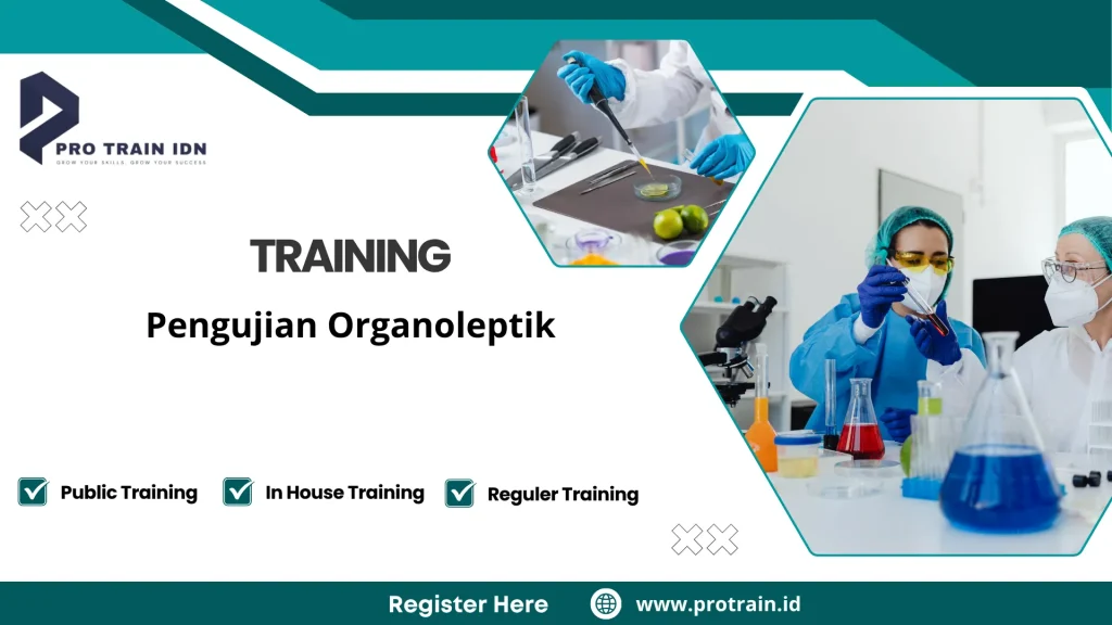 Pelatihan uji organoleptik pangan