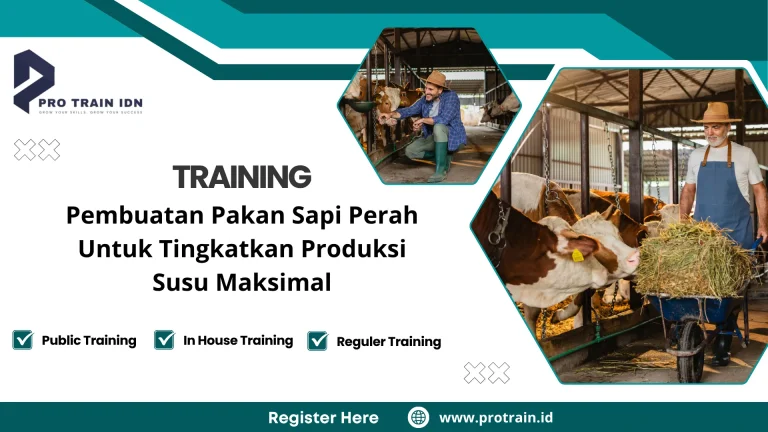 Pelatihan nutrisi ternak sapi perah