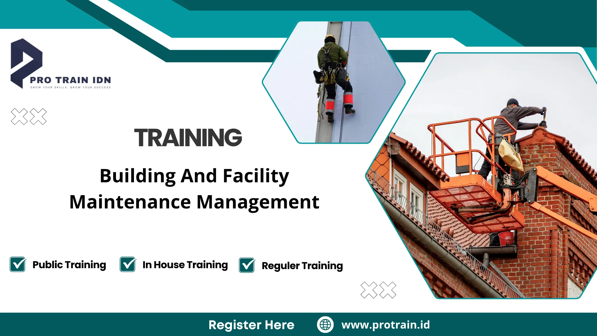 Pelatihan manajemen pemeliharaan gedung