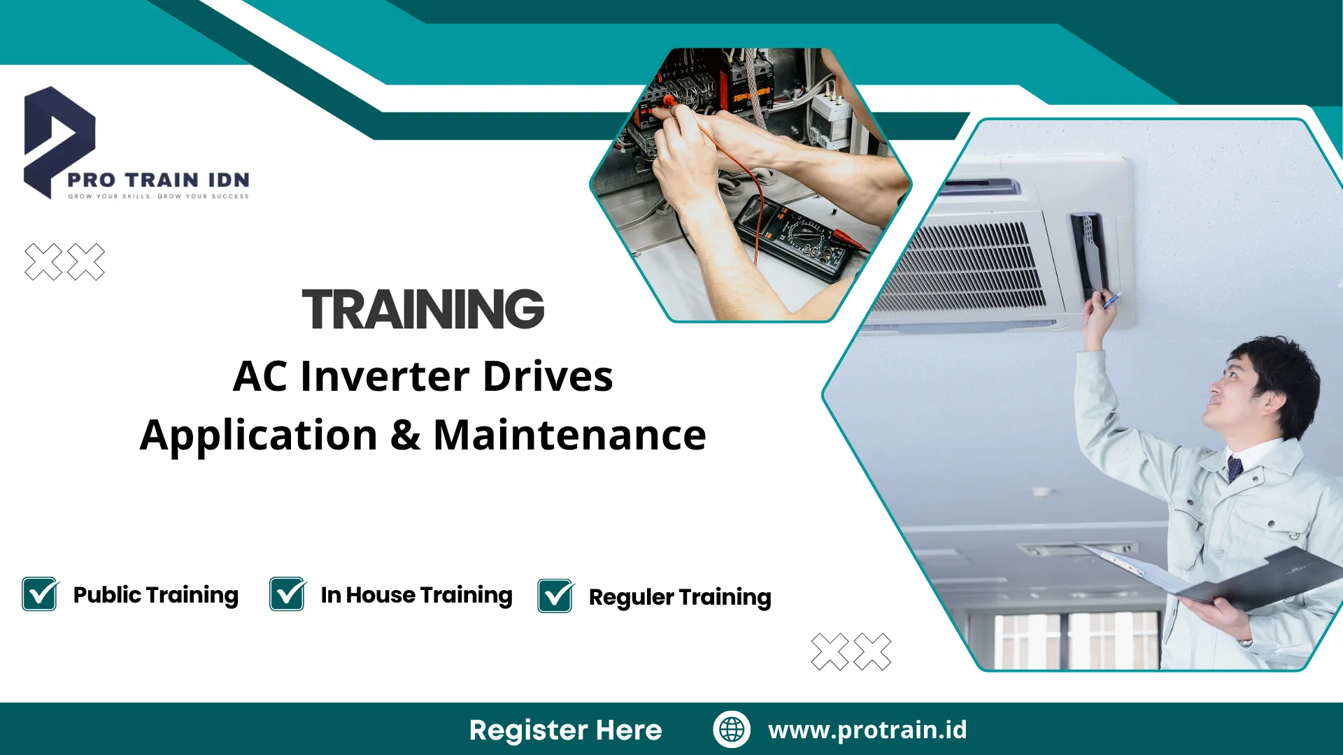 Pelatihan inverter motor industry