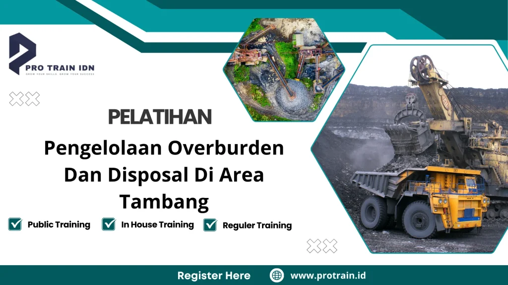 Pelatihan pengelolaan overburden tambang