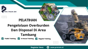 Pelatihan pengelolaan overburden tambang