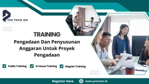 Pelatihan penyusunan anggaran proyek