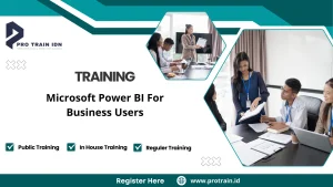 Pelatihan dashboard interaktif perusahaan
