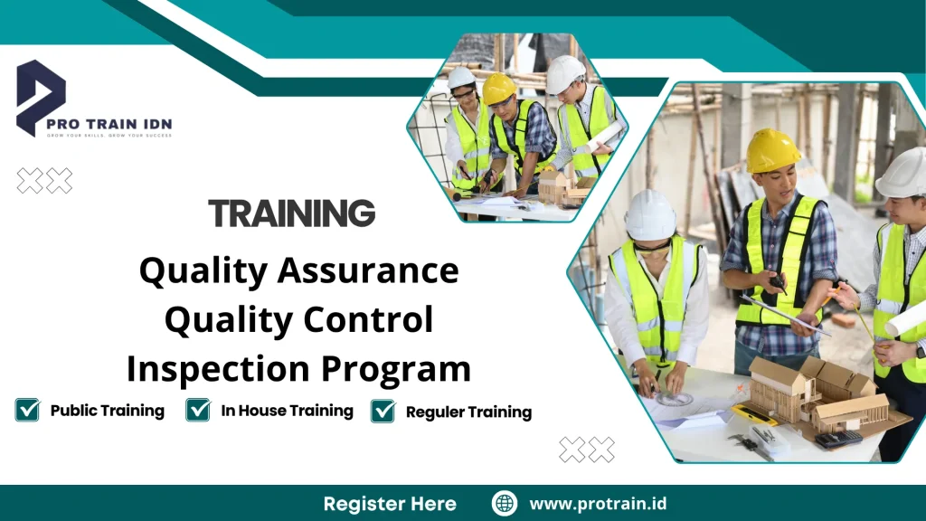 Pelatihan quality control dan quality assurance