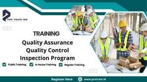 Pelatihan quality control dan quality assurance