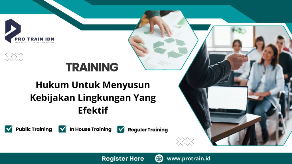 Pelatihan kebijakan lingkungan efektif